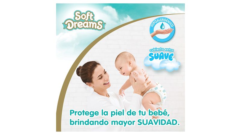 Soft Dreams Pañales para Bebé Etapa 2 Talla Ch 40 Piezas | Club Softys -  Club Hogar